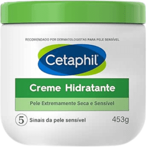 pote de creme hidratante cetaphil